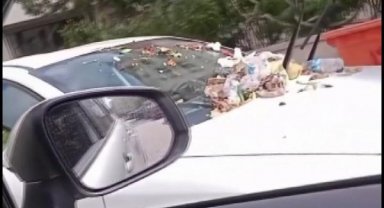 Güngören'de hatalı parka çöp cezası