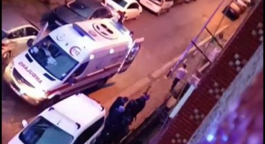 Güngören'de balkondan düşen kadın yaralandı 