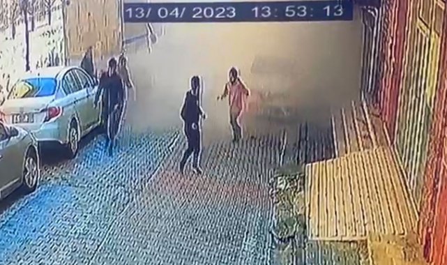 Güngören'de binanın çökme anın yeni görüntüsü ortaya çıktı