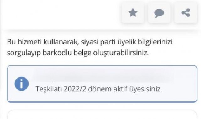 Habersiz parti üyeliğine suç duyurusu