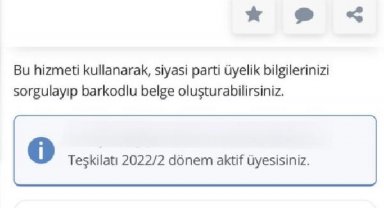 Habersiz parti üyeliğine suç duyurusu