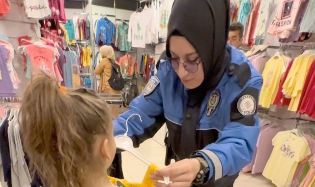 Hakkari polisi ihtiyaç sahibi çocukları giydirdi