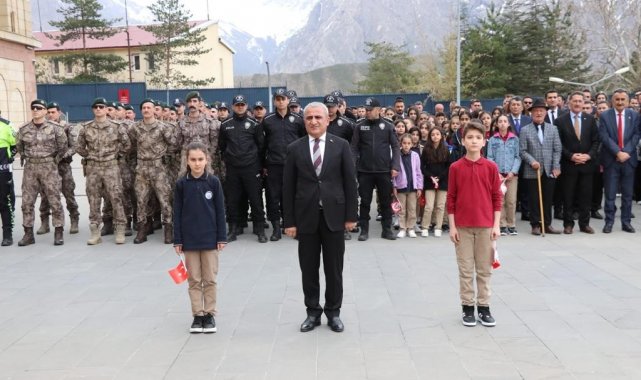 Hakkari'de 23 Nisan etkinliği