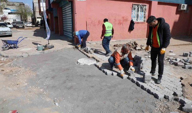 Haliliye'de üstyapı çalışmaları ile yollar daha konforlu