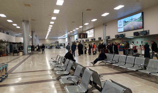 Havaalanından 3 ayda 303 bin 214 yolcu hizmet aldı