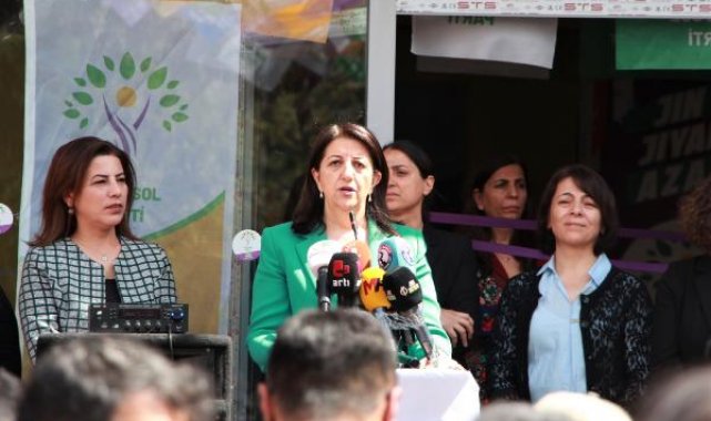 HDP Eş Genel Başkanı Buldan: Diyarbakır bizim kalemiz, 12-0 yapacağız
