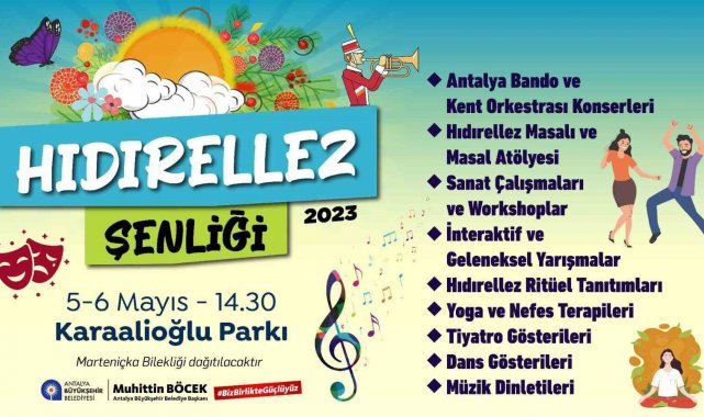 Hıdırellez şenlikle kutlanacak