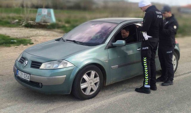 Hisarcık'ta asayiş ve trafik denetimi