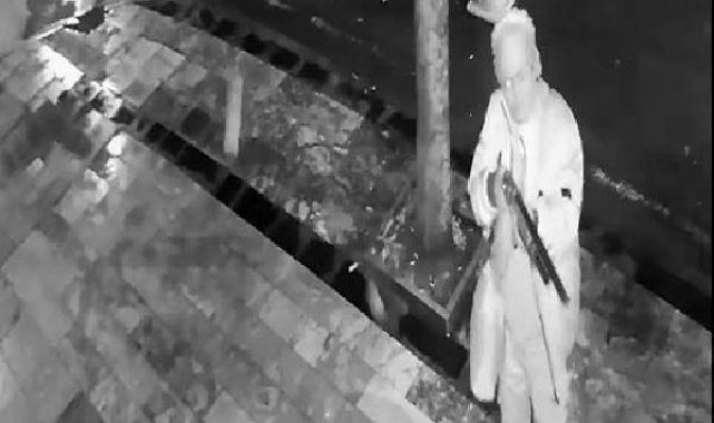 Husumetlisinin iş yerine pompalı tüfekle ateş açtı, gözaltına alındı