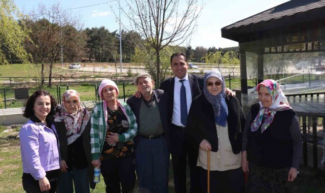 Huzurevinde yaşayan vatandaşlar için piknik düzenlendi