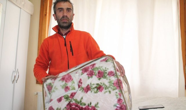 İçi altın dolu battaniyeyi yanlışlıkla deprem bölgesine gönderdi