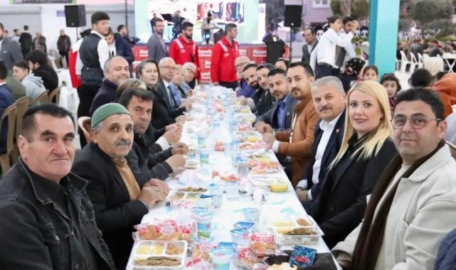 İftar sofrası Muratdede Mahallesinde kuruldu