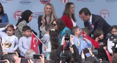 İmamoğlu 5 yeni "Yuvamız İstanbul" kreşinin açılışını yaptı