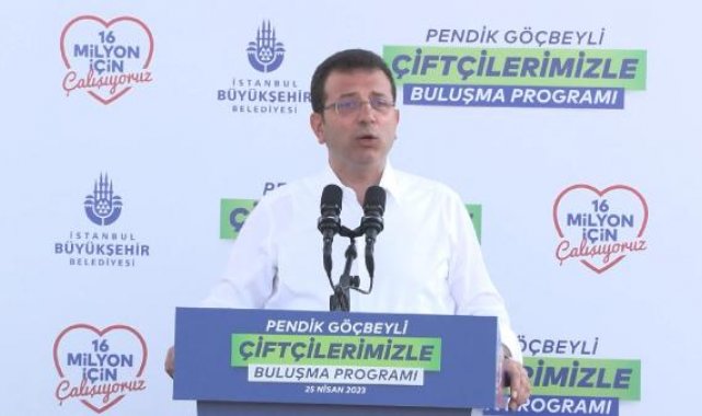 İmamoğlu, Göçbeyli'de çiftçilerle buluştu