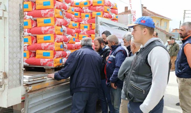 İnönü çiftçisine yüzde 70'i hibe ayçiçeği tohumu desteği
