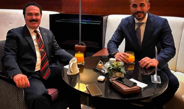 İş adamı Erçin Polat, DGSK Başkanı ile görüştü