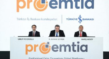 İş Bankası, emtia ticareti platformu Proemtia'yı hayata geçirdi