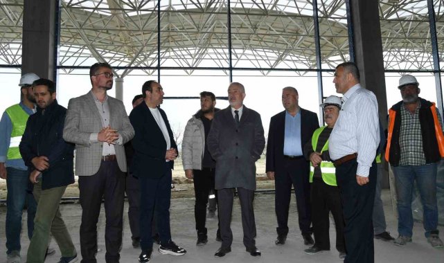 Isparta Belediye Başkanı Başdeğirmen: "Yeni otogar inşaatımızı ağustos ayında bitirmeyi hedefliyoruz"