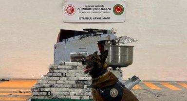 İstanbul Havalimanı'nda hamur makinesinden 42 kilogram kokain çıktı
