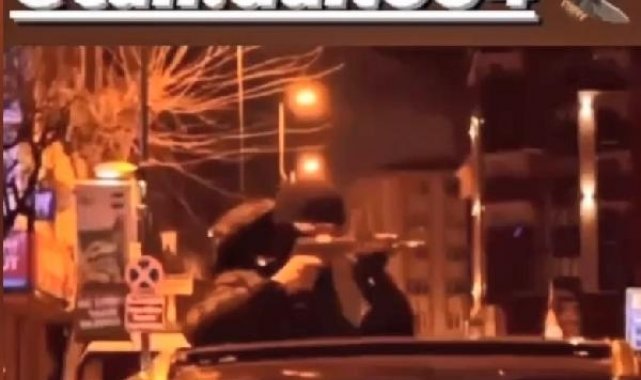 İstanbul sokaklarında lüks araçlar, maskeli şüpheliler, uzun namlulu silahlar...