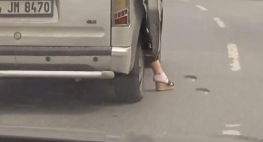 İstanbul trafiğinde ilginç görüntüler