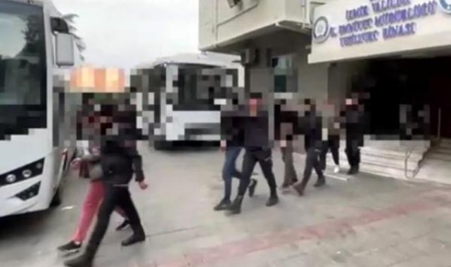 İzmir merkezli 4 ildeki uyuşturucu ticareti operasyonunda 35 tutuklama