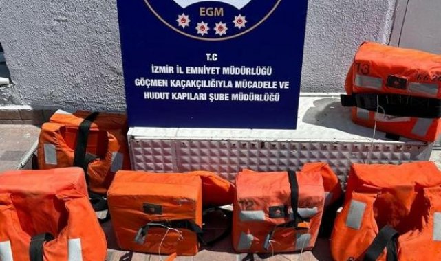 İzmir'de 11 kaçak göçmen yakalandı, 5 organizatör tutuklandı
