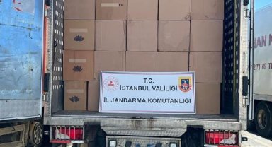 Jandarmadan kaçak sigara operasyonu