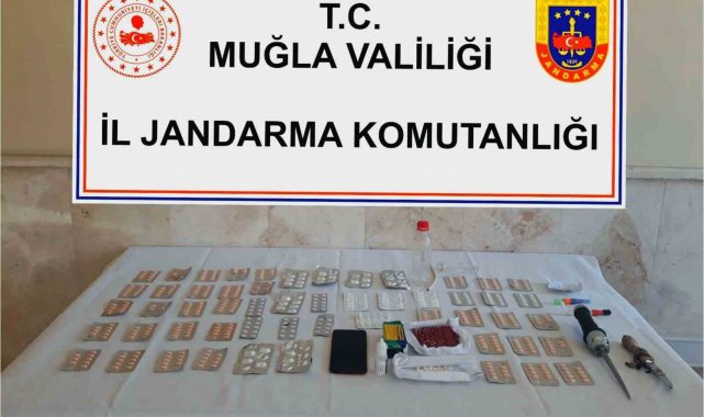Jandarmadan Milas kent merkezinde uyuşturucu operasyonu