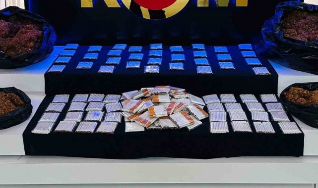 Kaçakçılık operasyonunda çok sayıda malzeme ele geçirildi