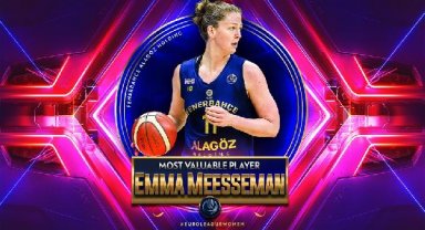 Kadınlar EuroLeague'de MVP ödülünü Fenerbahçe'den Emma Meesseman aldı