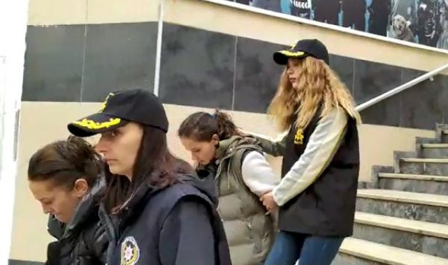 Kadınları hedef seçen Bulgar kadınlar yakalandı