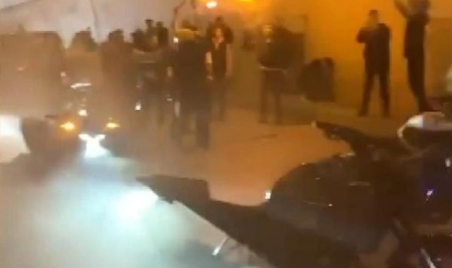 Kağıthane'de asker uğurlamasında tüneli trafiğe kapatılar