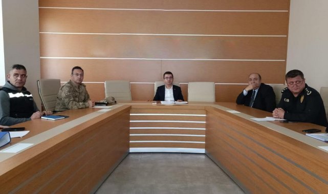 Kağızman'da seçim güvenliği toplantısı yapıldı