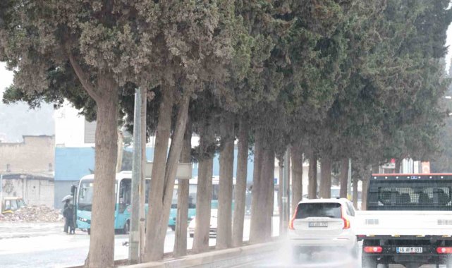 Kahramanmaraş'ta sağanak yağış etkili oldu