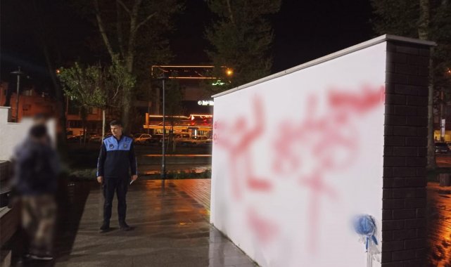 Kamu malına zarar veren çocuklar karakolluk oldu