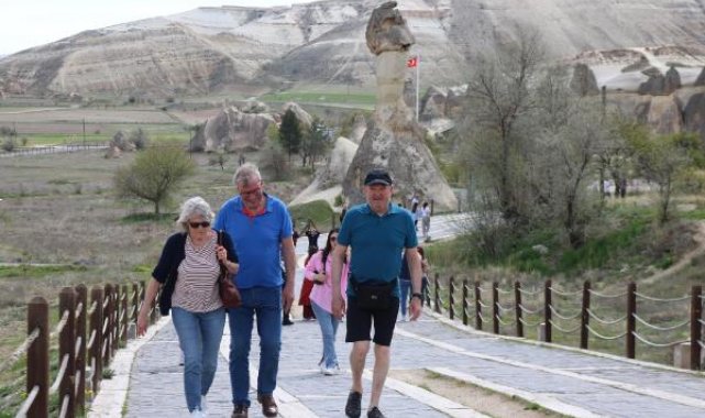 Kapadokya'da bayram öncesi otellerin doluluk oranı yüzde 75'e ulaştı