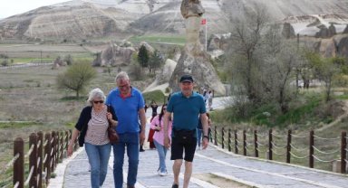 Kapadokya'da bayram öncesi otellerin doluluk oranı yüzde 75'e ulaştı
