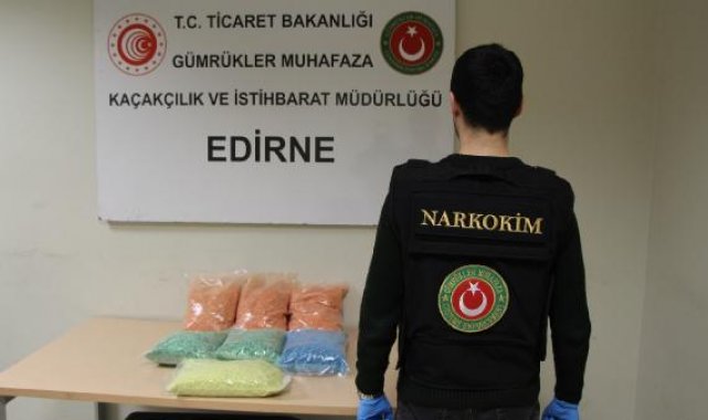 Kapıkule'de bir TIR'da 24 kilo ecstasy ele geçirildi