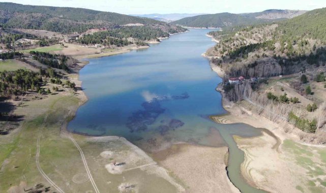 Kar suları ve sağanak yağışlar, Kastamonu'nun su ihtiyacını karşılayan barajdaki doluluk oranını arttırdı
