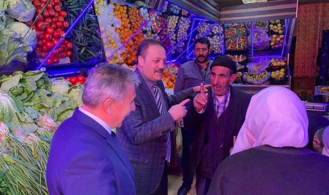 Karataş, Tortum ve Horasan ilçelerinde seçim çalışması yaptı