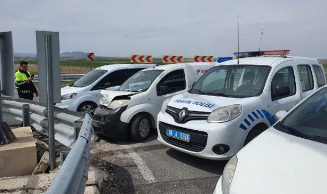 Kargo aracını çaldı, 55 kilometre sonra kaza yapınca yakalandı