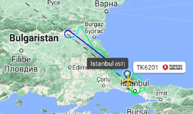 Kargo uçağı teknik bir arıza nedeniyle İstanbul'a geri döndü