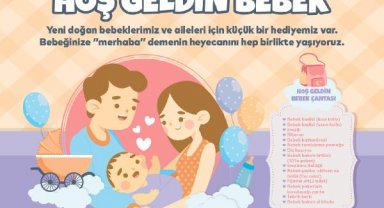Kartal Belediyesi'nden yenidoğan bebeklere hediye paketi
