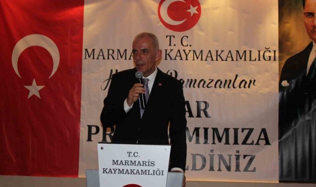 Kaymakam Aksoy, şehit yakınları ve gazileri iftar programında ağırladı