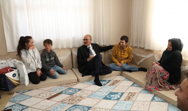 Kaymakam Aydın dezavantajlı aileleri unutmadı