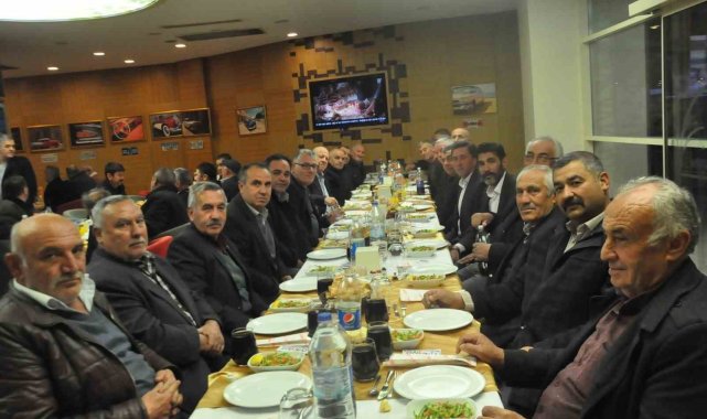 Kaymakam Sülün, muhtarlarla iftarda bir araya geldi