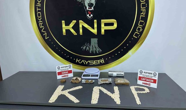 Kayseri'de uyuşturucu operasyonu: 2 Gözaltı