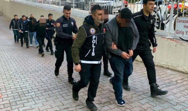 Kayseri'de uyuşturucu operasyonu: 24 gözaltı