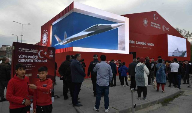Kayserililerden MSB Dijital Gösterim Merkezi'ne Yoğun İlgi